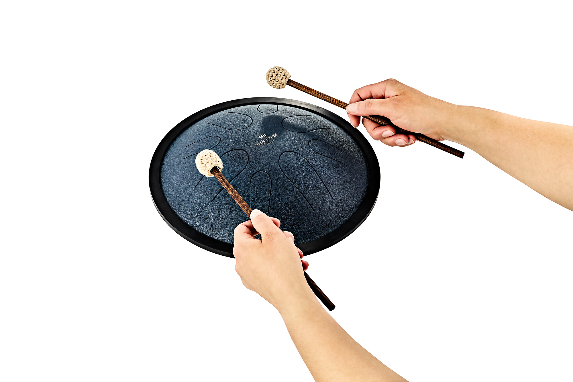 CSTD2NB Compact Steel Tongue Drum C Moll Marineblau 10"